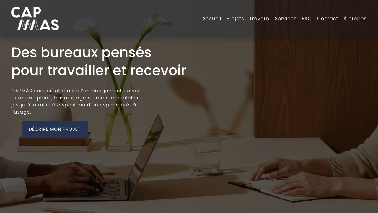 CAPMAS : Page métier
